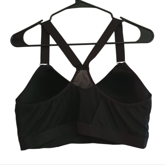 NWOT - MTA Sport Women's Black Sports Padded Bra 1X - Picture 3 of 5